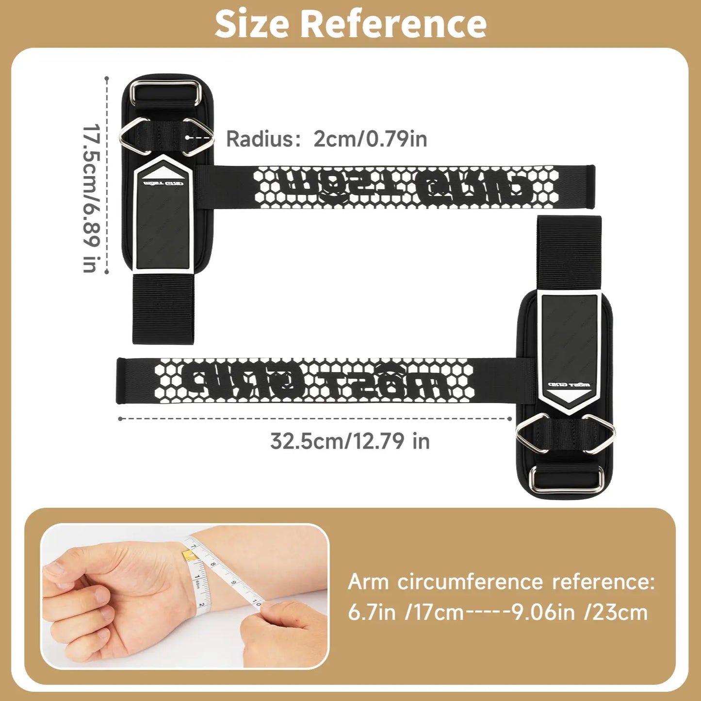 D-Ring Lifting Straps for Deadlift, Weightlifting Wrist Support Grips, 2-In-1 Straps with Metal D-Ring, Gym Bodybuilding Accessories