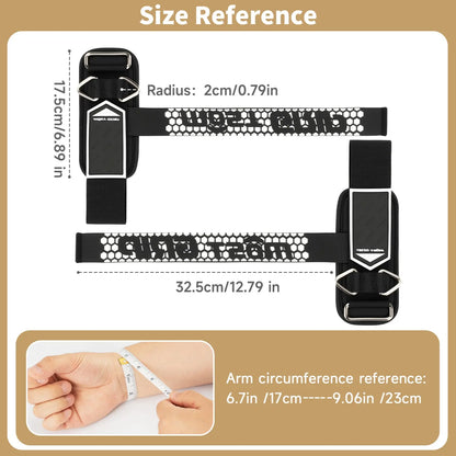 D-Ring Lifting Straps for Deadlift, Weightlifting Wrist Support Grips, 2-In-1 Straps with Metal D-Ring, Gym Bodybuilding Accessories