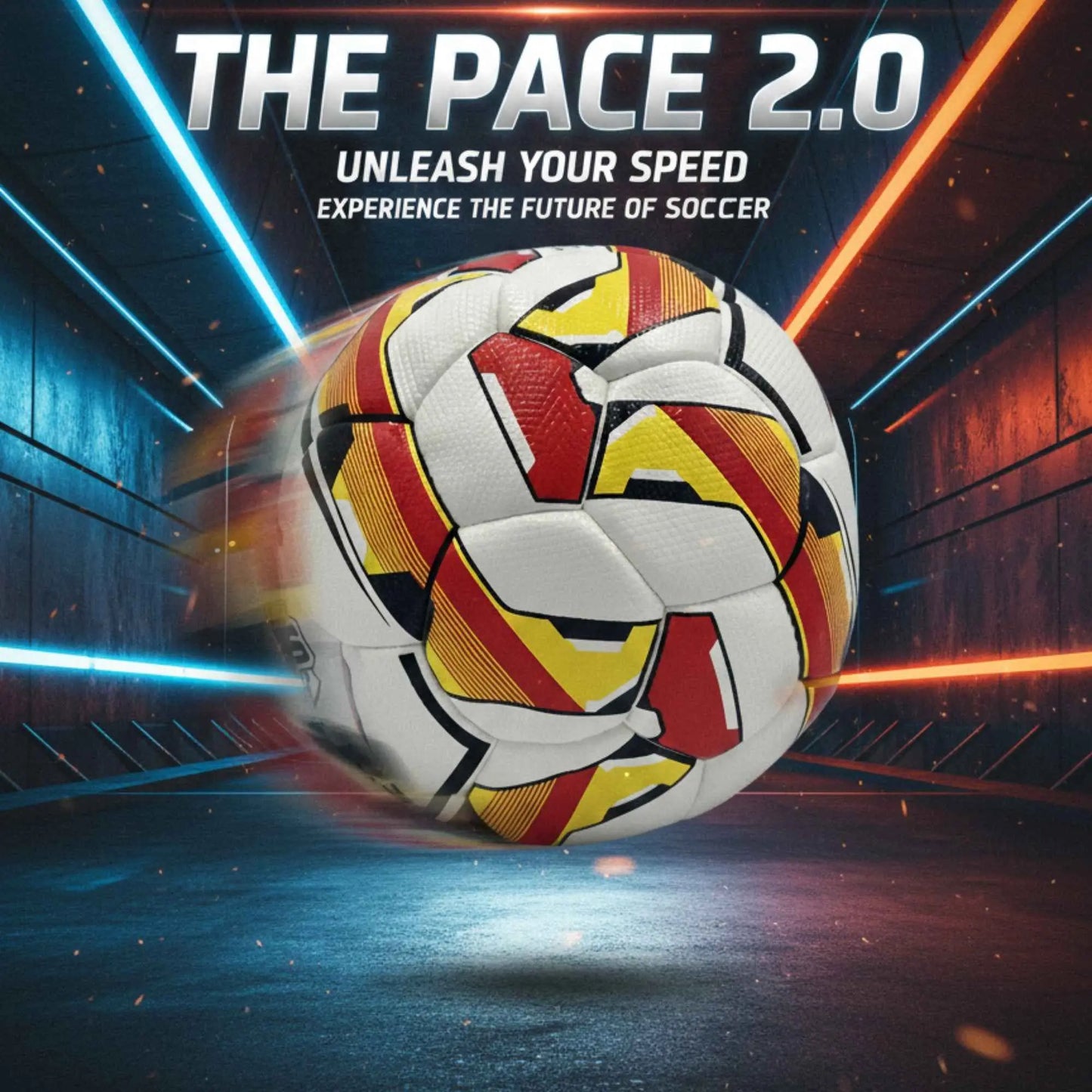 Pace 2.0 Soccer Ball – Professional Grade - Size 5 Soccer Stuff