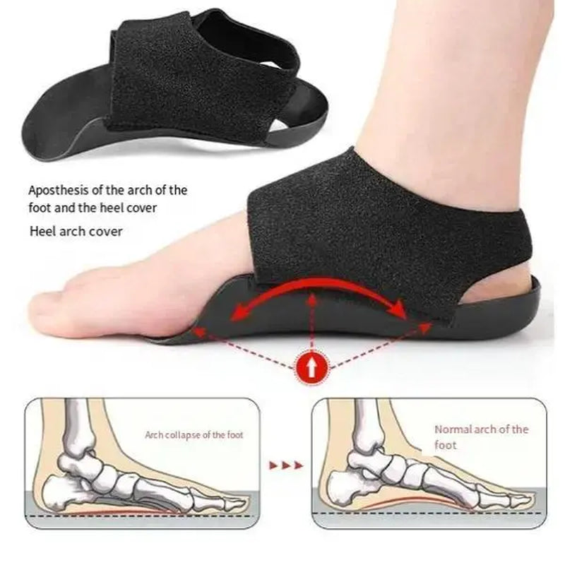 Professional Grade Gel Cushioned Orthotic Insoles Elastic Fabric Arch Support for Plantar Fasciitis &Flat Foot Pain Relief Ideal for Daily Wear Athletic Shoes Trainers Casual Sneaker Footwear Closed Footwear Closed Training Bedroom Running Training Runner
