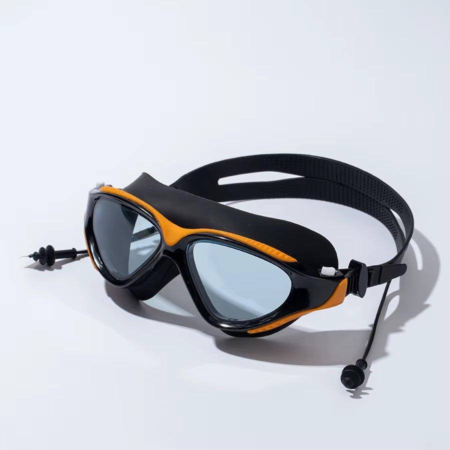 Seasprint Professional Adult Anti-Fog UV Protection Lens Men Women Swimming Goggles Waterproof Adjustable Silicone Swim Glasses
